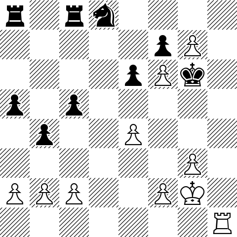 What's the most efficient mate for White? (from the conclusion to a